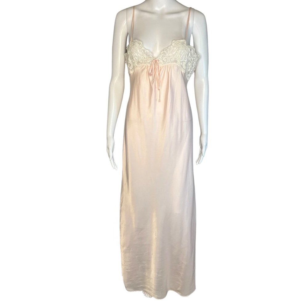 Vintage Barbizon Nightgown Lace Lingerie M